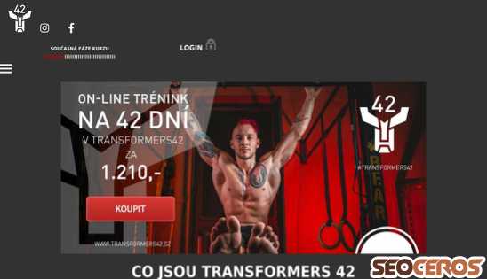 transformers42.cz desktop náhled obrázku