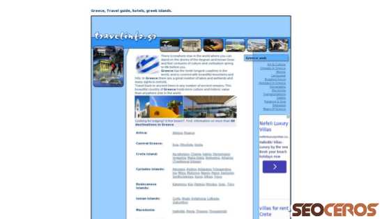 travelinfo.gr desktop obraz podglądowy