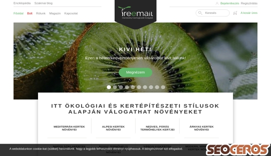 treemail.hu desktop előnézeti kép