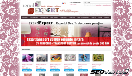 trendexpert.ro desktop obraz podglądowy