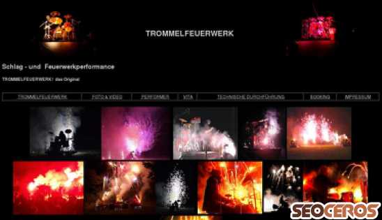 trommelfeuerwerk.de desktop előnézeti kép