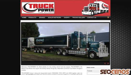 truckpowertyres.com.au desktop preview