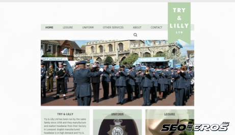 tryandlilly.co.uk desktop náhľad obrázku