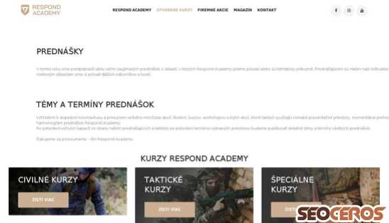 tst.respondacademy.sk/prednasky-prezitie-armada-prvapomoc-taktika-policia-hasici desktop förhandsvisning
