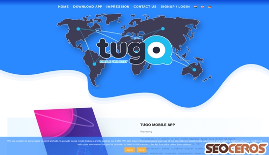 tugo.hu desktop Vorschau