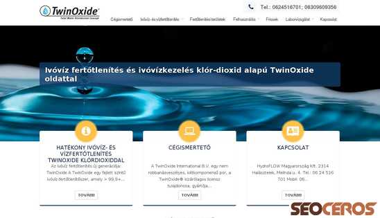 twinoxide.hu desktop náhľad obrázku