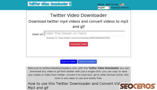 twittervideodownloaderx.com desktop náhled obrázku