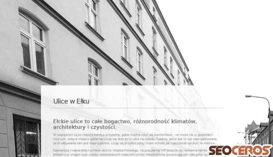 ulice.elk.pl desktop vista previa