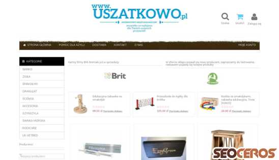 uszatkowo.pl desktop förhandsvisning