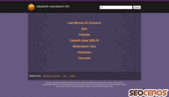 utazasok-nyaralasok.info desktop náhled obrázku