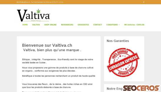 valtiva.ch desktop obraz podglądowy