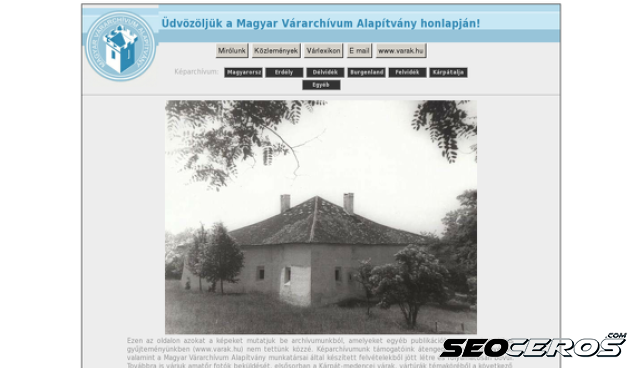 var-archivum.hu desktop náhľad obrázku