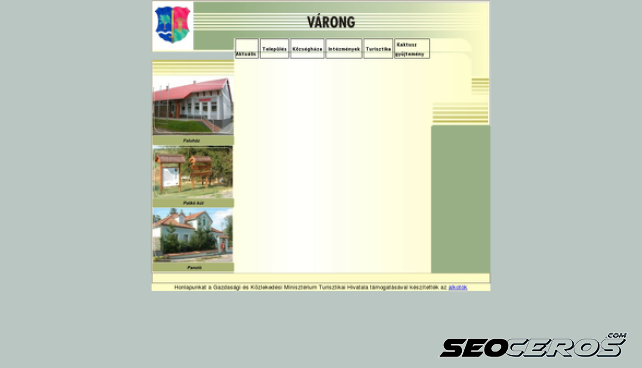 varong.hu desktop Vista previa