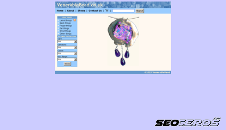 venerablebead.co.uk desktop náhľad obrázku