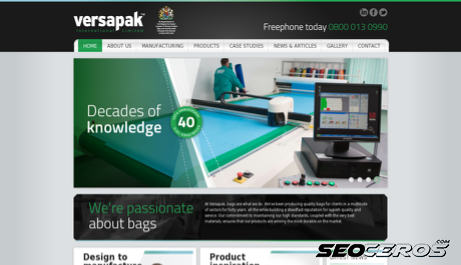 versapak-int.co.uk desktop náhľad obrázku