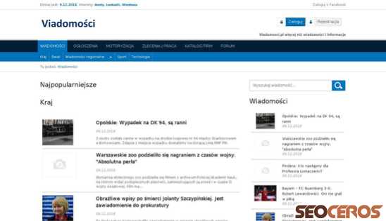 viadomosci.pl desktop preview