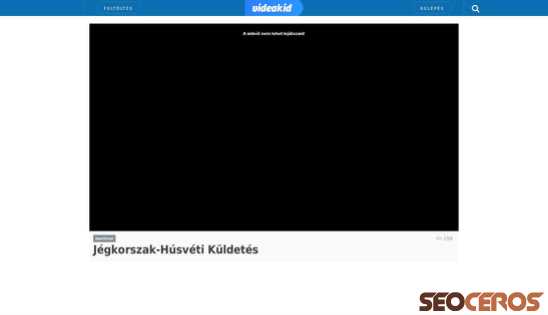 videakid.hu desktop náhľad obrázku