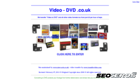 video-dvd.co.uk desktop förhandsvisning