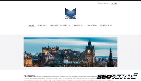 vidman.co.uk desktop Vista previa