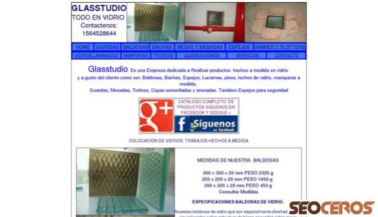 vidriosybaldosas.com.ar desktop Vista previa