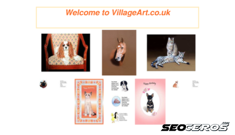 villageart.co.uk desktop náhled obrázku
