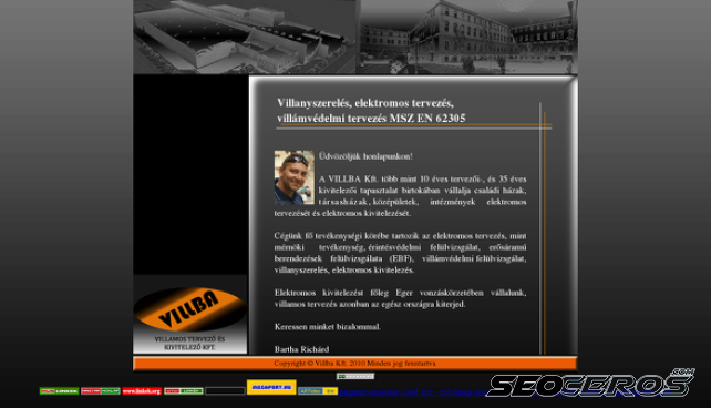 villba.hu desktop obraz podglądowy