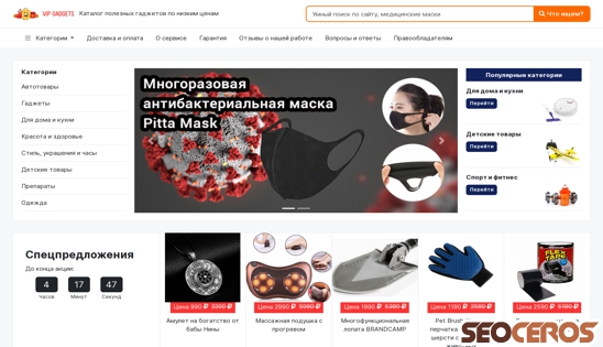 vip-gadgets.ru desktop náhled obrázku