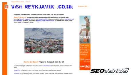visitreykjavik.co.uk desktop Vorschau