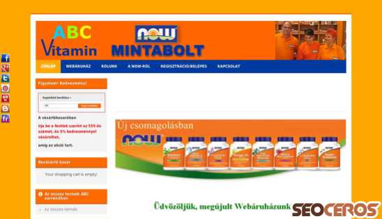 vitamin-abc.hu desktop náhled obrázku