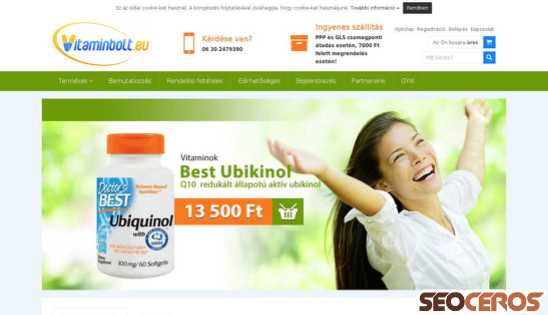 vitaminbolt.eu desktop előnézeti kép