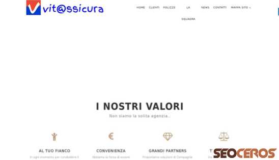 vitassicura.it desktop preview