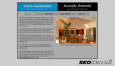 voiceassociates.co.uk desktop prikaz slike