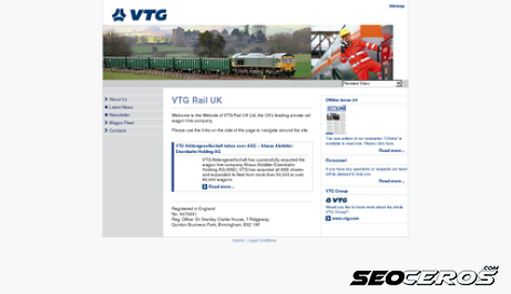 vtg-rail.co.uk desktop prikaz slike