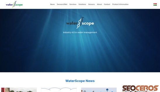 waterscope.hu/en/home desktop náhled obrázku