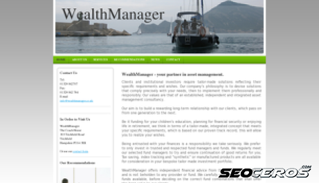wealthmanager.co.uk desktop Vista previa
