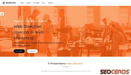 web-direction.it desktop previzualizare