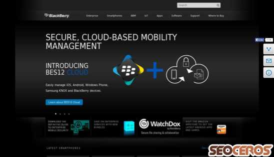 blackberry.com desktop preview