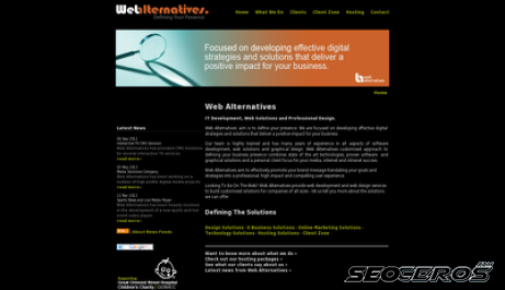 webalternatives.co.uk desktop vista previa