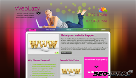 webeazy.co.uk desktop vista previa