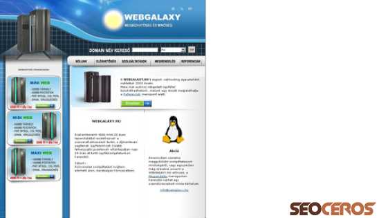 webgalaxy.hu desktop 미리보기