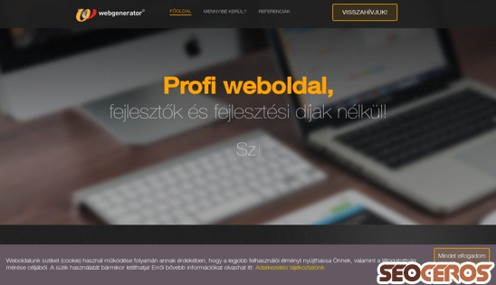 webgenerator.hu desktop prikaz slike