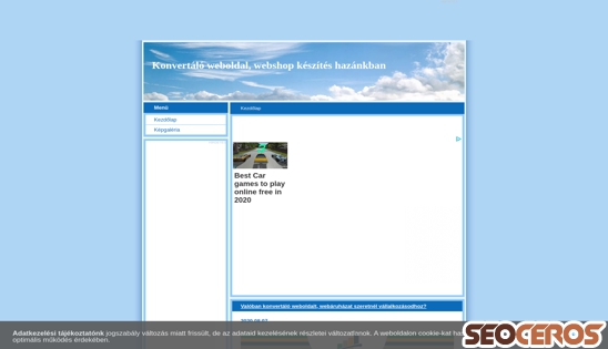 weboldalkeszitesbudapest.eoldal.hu desktop előnézeti kép