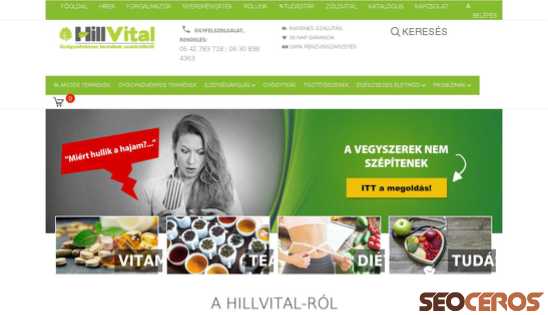 hillvital.hu desktop Vista previa