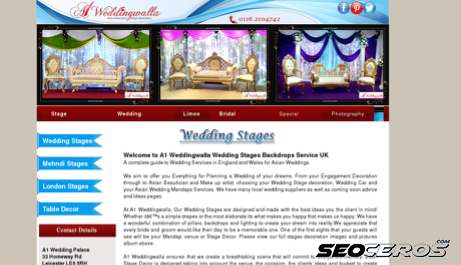 weddingstage.co.uk desktop preview