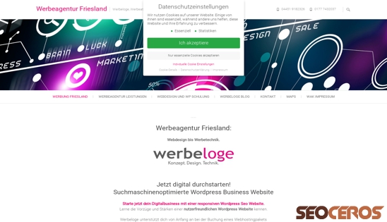werbeatelier-koetter.de desktop náhľad obrázku
