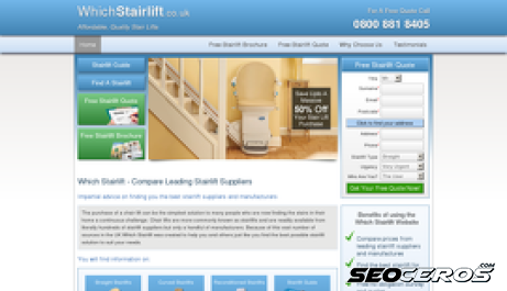 whichstairlift.co.uk desktop preview
