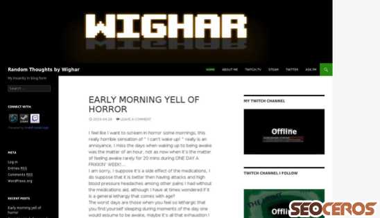 wighar.stamfaste.se desktop náhľad obrázku