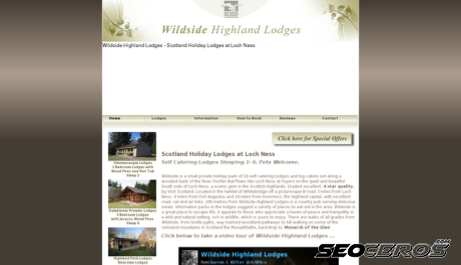 wildsidelodges.co.uk desktop anteprima