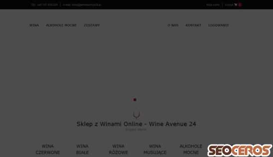 wine24.wineavenue24.pl desktop obraz podglądowy
