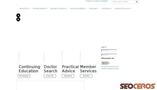 wisconsinchiropractic.site-ym.com desktop előnézeti kép